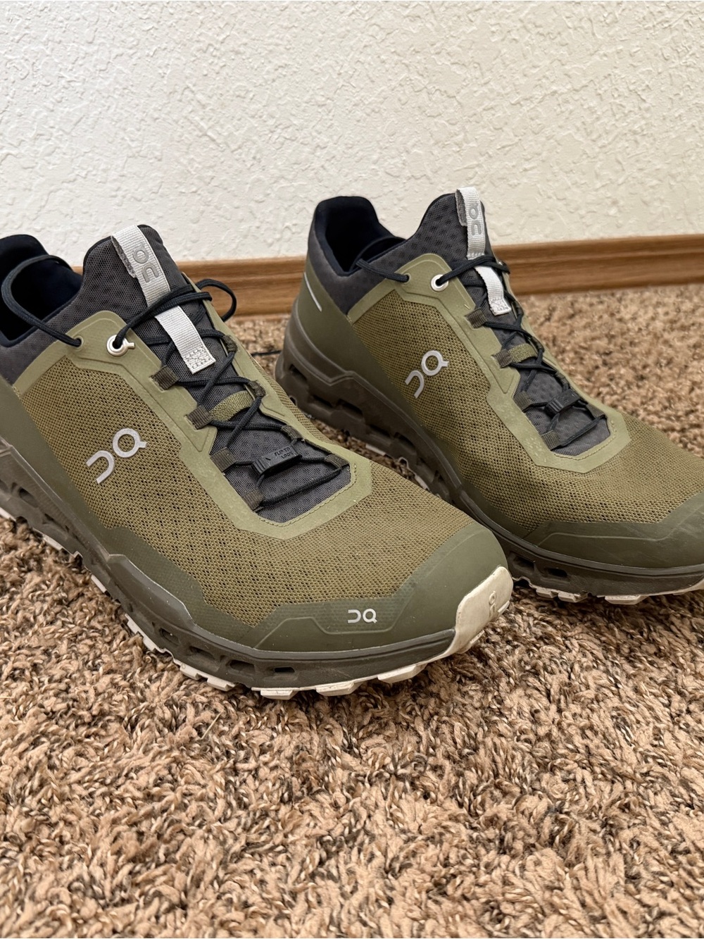On Running Cloudventure Trail Running Shoes - Olive/Black Men’s 14